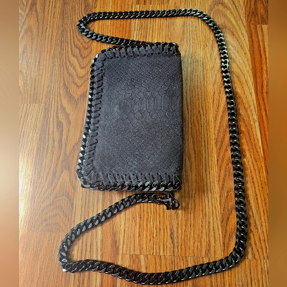 Borse In Pelle Artigianali handbag purse  Genuine Leather Made In Italy Chain ❤️ - Picture 3 of 9